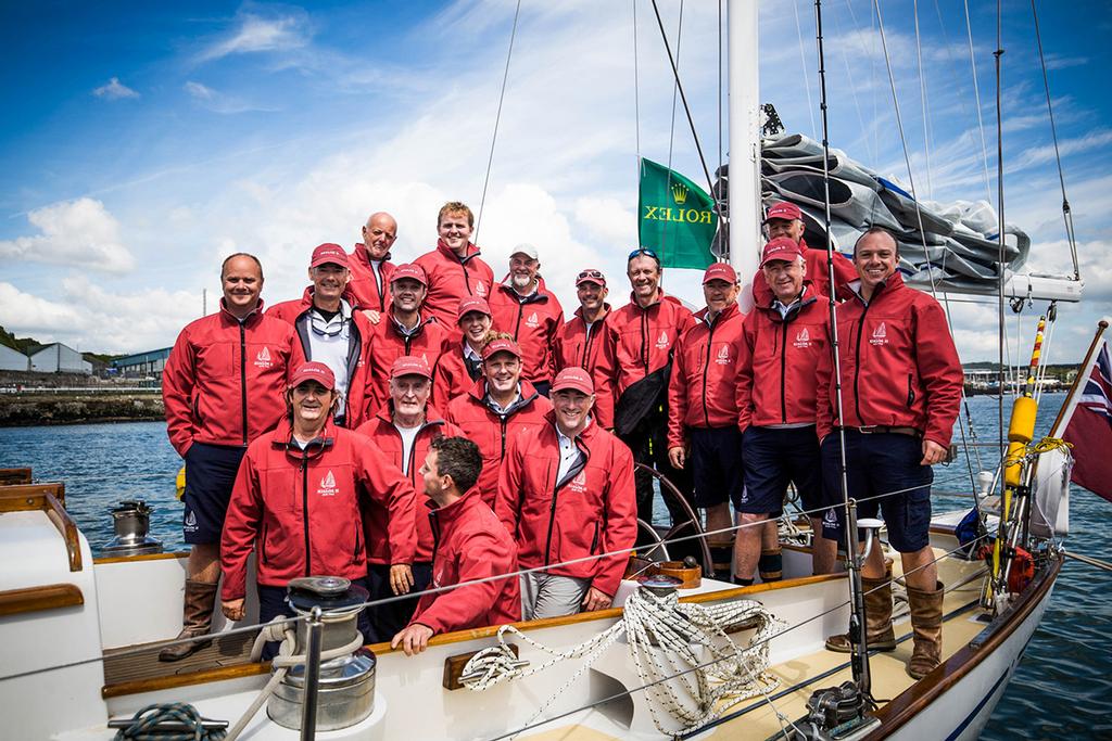 Kialoa II crew - Rolex Fastnet Race 2017 ©  ELWJ Photography